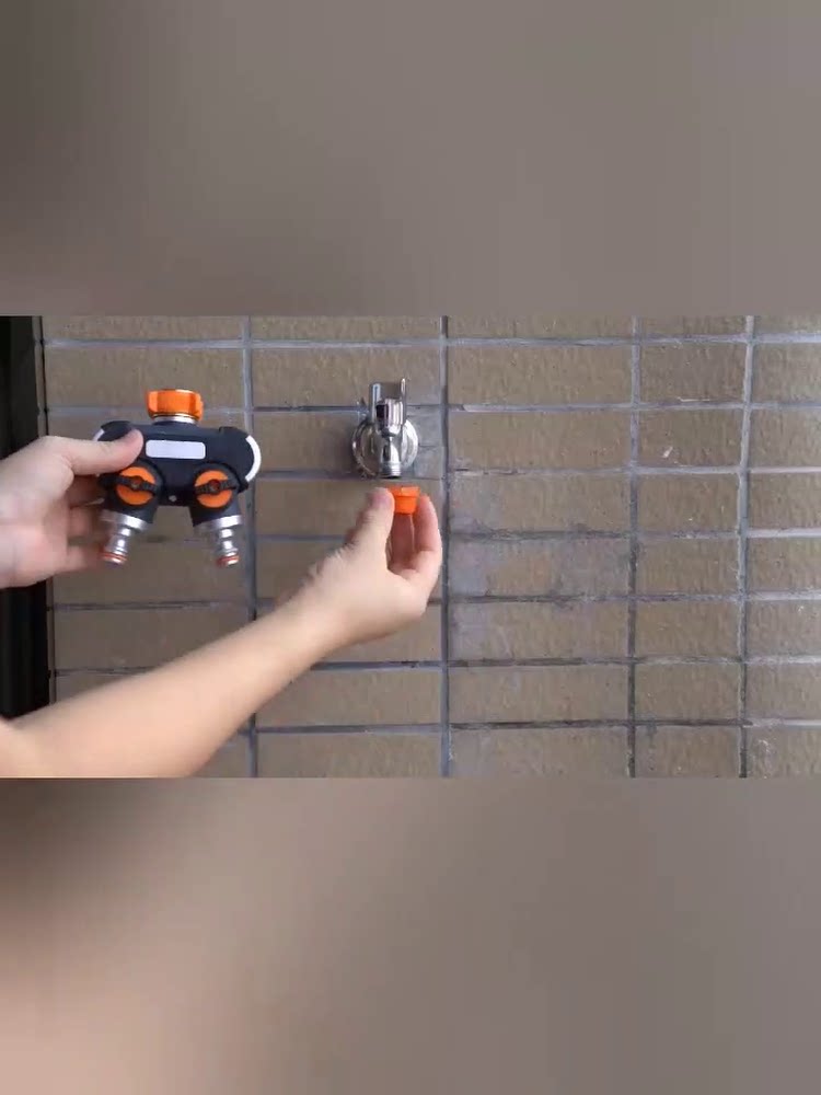  External one-two-two-four shunt automatic water divider Outlet water divider interface pacifier water pipe shunt valve