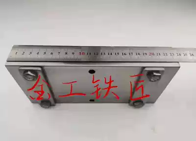 Yunnan Dali Bai nationality chisel plate plate flat round gold and silver bronze bracelet making console tool