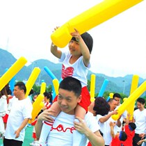 Inflatable Refueling Stick 61 Yellow Home Inportable Word Games Opening cheerleader Hammer Show Toys Customised