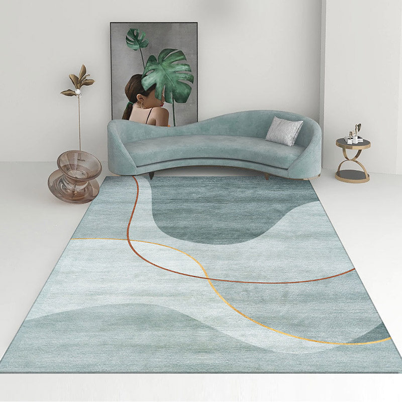 Modern minimalist living room Carpet Tea Table Blanket Superior Grey Ins Wind Nordic Light Lavish Sofa Bedroom Home Ground Mat