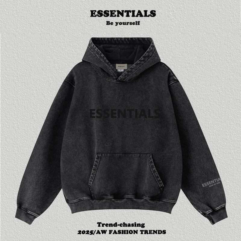 Fog American Trendy Brand High Street Essentials Laminated Letter Hoodie Couple Loose Hoodie Jacket Winter Fog American Trendy Brand High Street Essentials Laminated Letter Hoodie Couple Loose Hoodie Jacket Winter