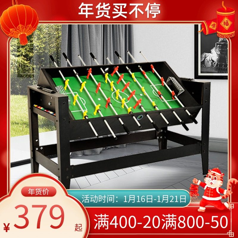 WM Adult Foosball Machine Kids Toys Tabletop Soccer Table Football Billiards Double Billiards Hockey Table Game Adults