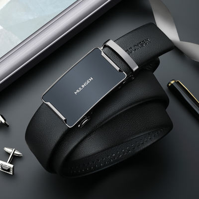 【木林森】礼盒装休闲自动扣皮带