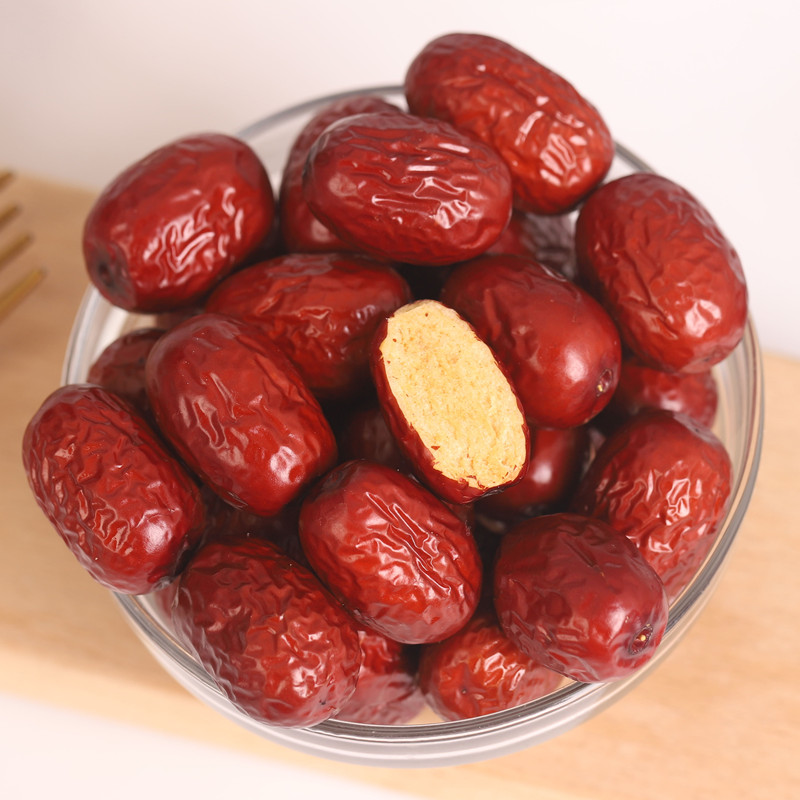 New jujube Xinjiang gray jujube 2500g jujube Ruoqiang specialty selected dried fruits Leisure food snacks