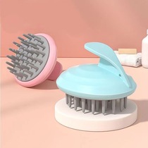 Brosse à shampoing en Silicone brosse de massage pour cheveux adultes peigne brosse à tête ne fait pas mal aux cheveux gratte-tête