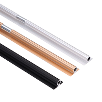 Wardrobe door straightener anti-deformation Weifa VF model thickening correction and straightening aluminum alloy beaded door panel with dust cover