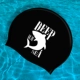 Bơi nam thời trang mũ bơi phụ nữ tóc dài bảo vệ tai đầu lớn người lớn mũ silicone không thấm nước kính bảo hộ - Mũ bơi