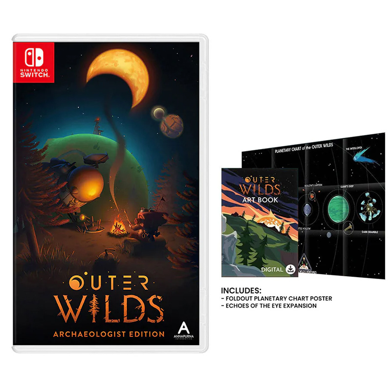 In-Stock Switch Game Card Outer Wilds: a New Frontier Exploration Adventure Chinese Version Nintendo Ns Cartridge