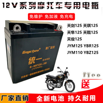 Ybr125 tianjym tianqi battery unified