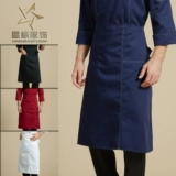 Юбка в складку, многоцветный кофейный фартук для работы подходит для мужчин и женщин