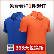 High-end polo shirt custom work clothes T-shirt enterprise company custom-made cultural shirt group clothes printing embroidery logo