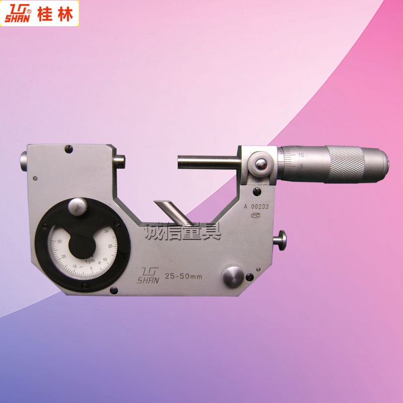 Guilin Gui Quantity Lever Micrometer 0-25 0-25 Precision 0001 High Precision Diameter Micrometer Screw Micrometer Screw Micrometer