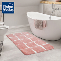 Kleine Wolke German imports to the Nordic bathroom door dry foot pads bathroom in the water-absorbing carpet bedroom cushion