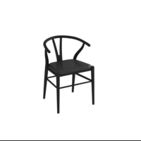 Черный мастер-стул 50*45*75
