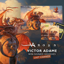 Dragon Shield Artist Co-Signed 2023 Limited Edition The Adameer Magic: The Gathering Pokémon WS Hero Duel