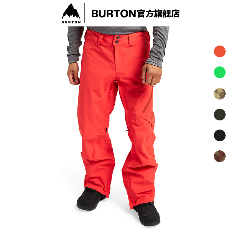 BURTON BURTON official Men 21 22 snow season new ak] series cyclitic snow pants veneer 100001