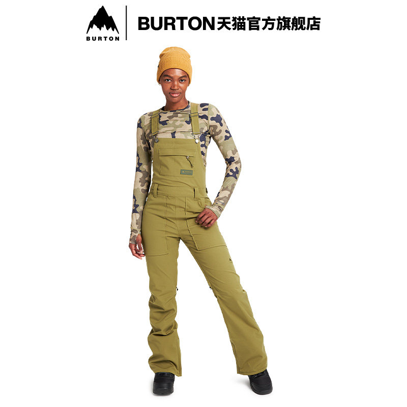 BURTON Burton Ladies Autumn Winter AVALON BIB Snow Pants Sports Long Pants Strap Pants 171431