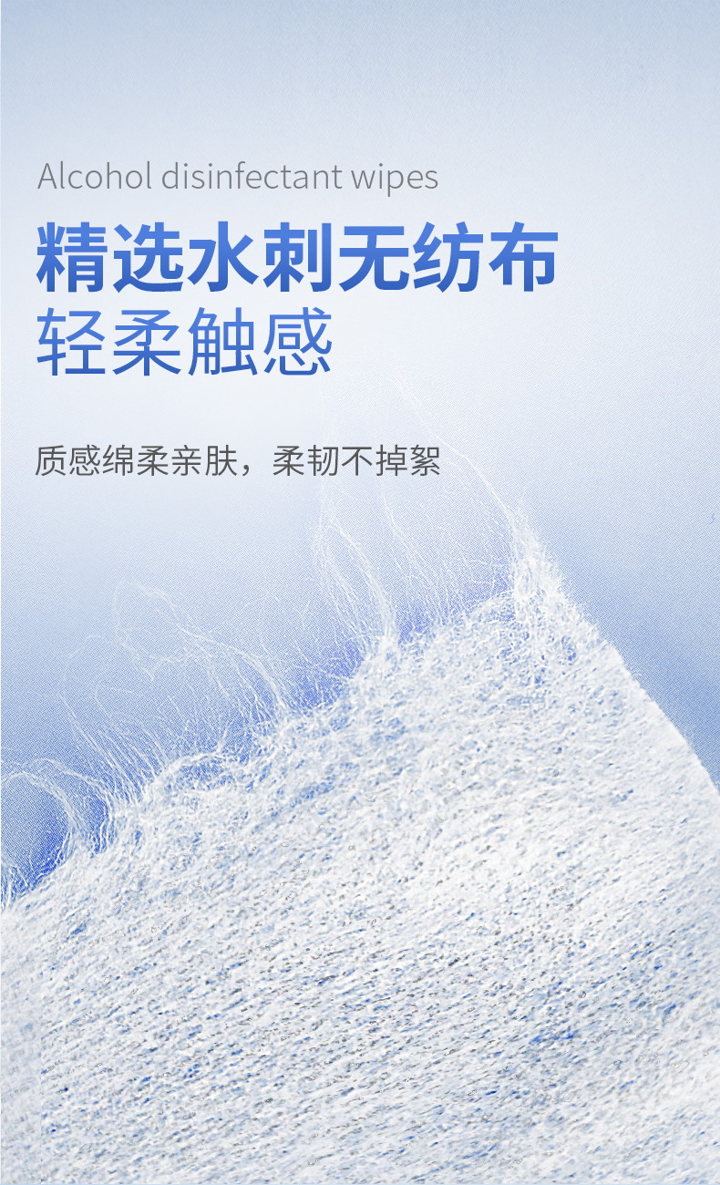 好吉利 75%酒精消毒杀菌湿巾 320抽 图4