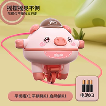 Suspended tightrope tumbler unicycle gyro robot balance car black technology childrens new and strange toy