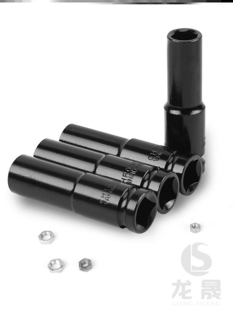 Sleeve head 26 outer hexagonal batch head 22 sets of head board hand electric drill tool pneumatic wrench casing 10mm24 set auto repair