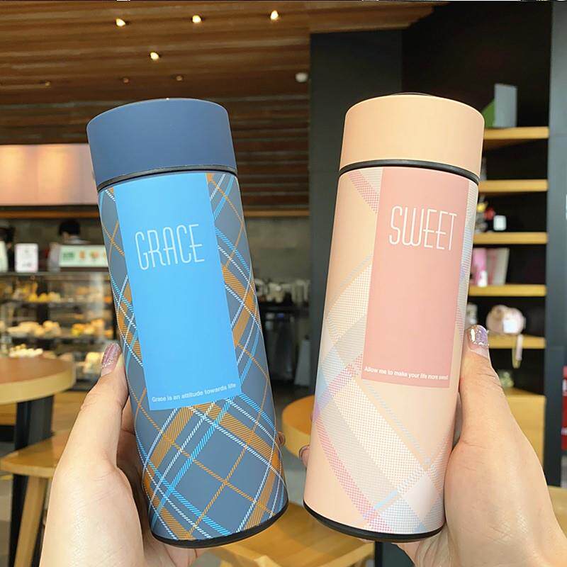 Smart high-end ladies 304 stainless steel thermos cup with temperature display fashion male high-value student portable