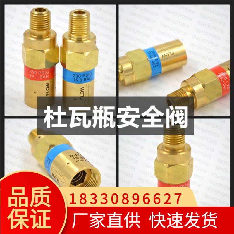 Duva Bottle Safety Valve Vent Valve Pressure Relief Valve Duva Bottle Accessories Spring Type Cryogenic Safety Valve Grand-Taobao