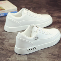 Thick Bottom Small White Shoes Man Genuine Leather Han Version 100 Hitch Sports Casual Board Shoes Male Youth Minimalist Couple Shoe mens inside heightening