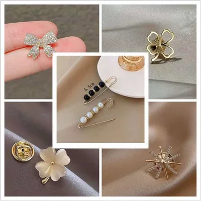 Protective underware, high-end universal brooch, suit, pin, clips included