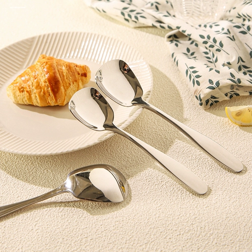 Детская креативная милая ложка из нержавеющей стали для домашнего использования, нержавеющая сталь AISI 304