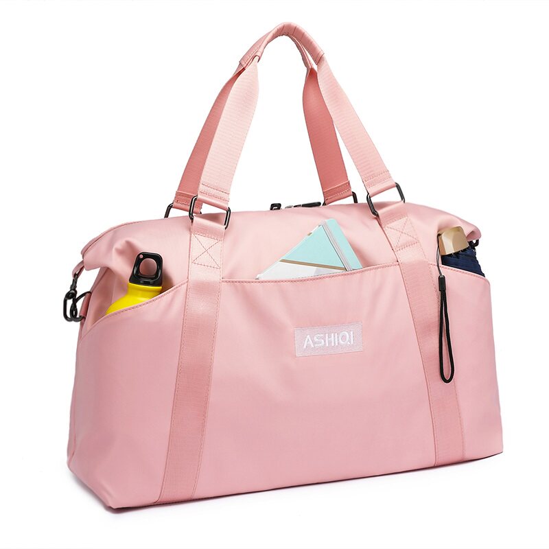 Travel bag women short trip business trip hand luggage bag large capacity travel bag light fitness to be delivered bag storage bag