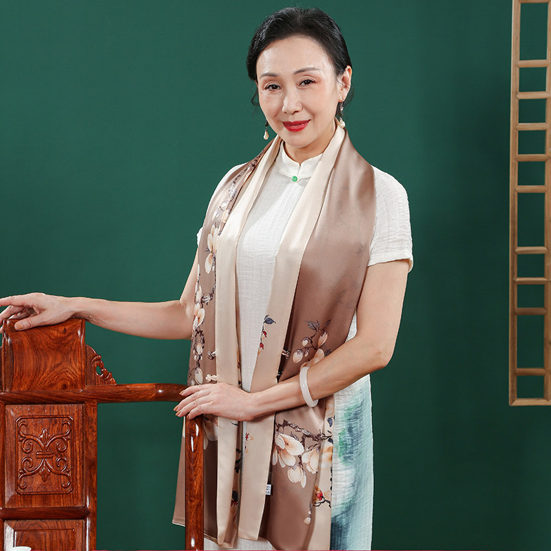 Hangzhou silk shawl two-use spring and autumn