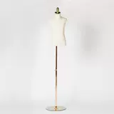 Детский манекен головы, стенд для всего тела, детская золотая юбка в складку подходит для мужчин и женщин, детская одежда