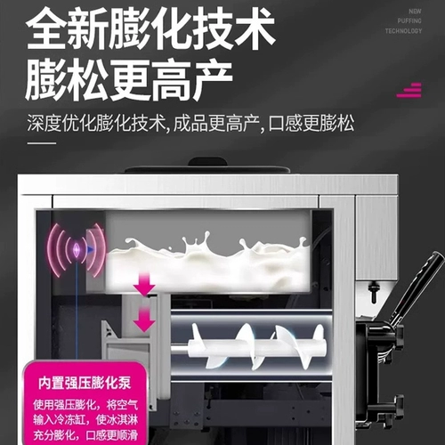 Автоматическая машина для мороженого для коммерческого использования, полностью автоматический