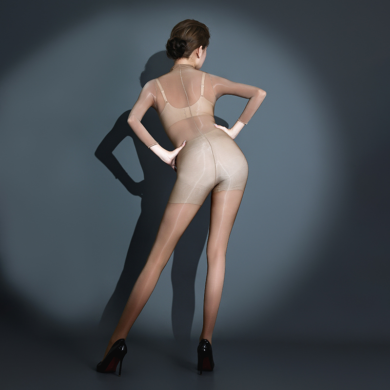 912 Needle Large Size 150kg Horse Oil 912 Needle Silky One-Piece Stockings with Hood and Five-Toe Design 912 Needle Large Size 150kg Horse Oil 912 Needle Silky One-Piece Stockings with Hood and Five-Toe Design