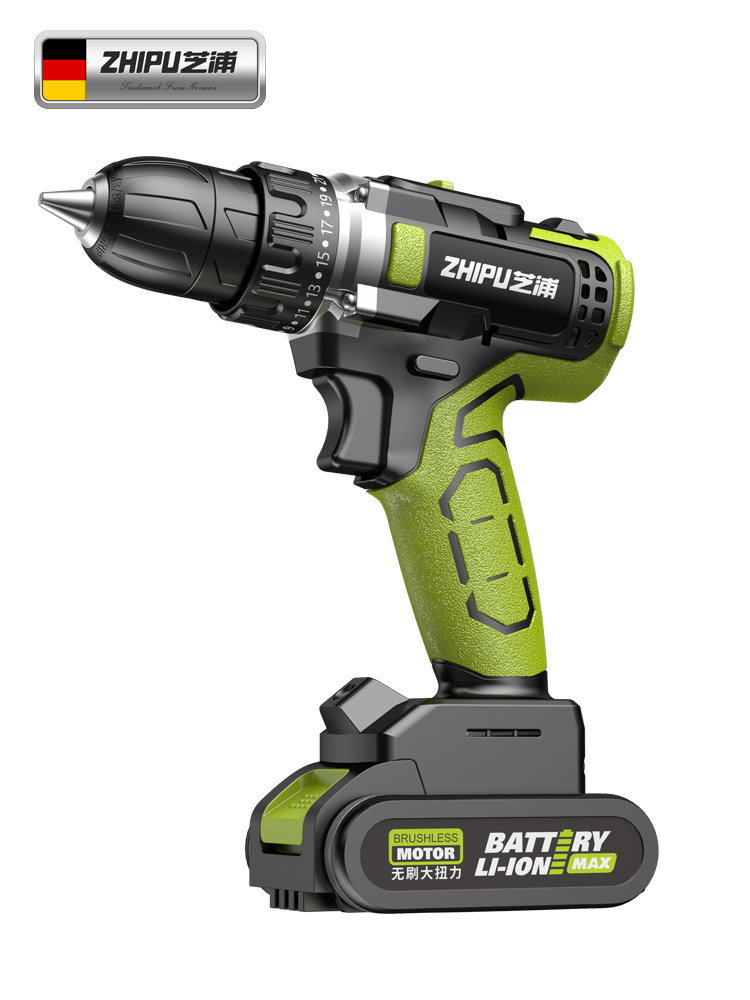 German imported technology Chipo brushless charging handle drilling handgun drilling electric screwdriver handgun