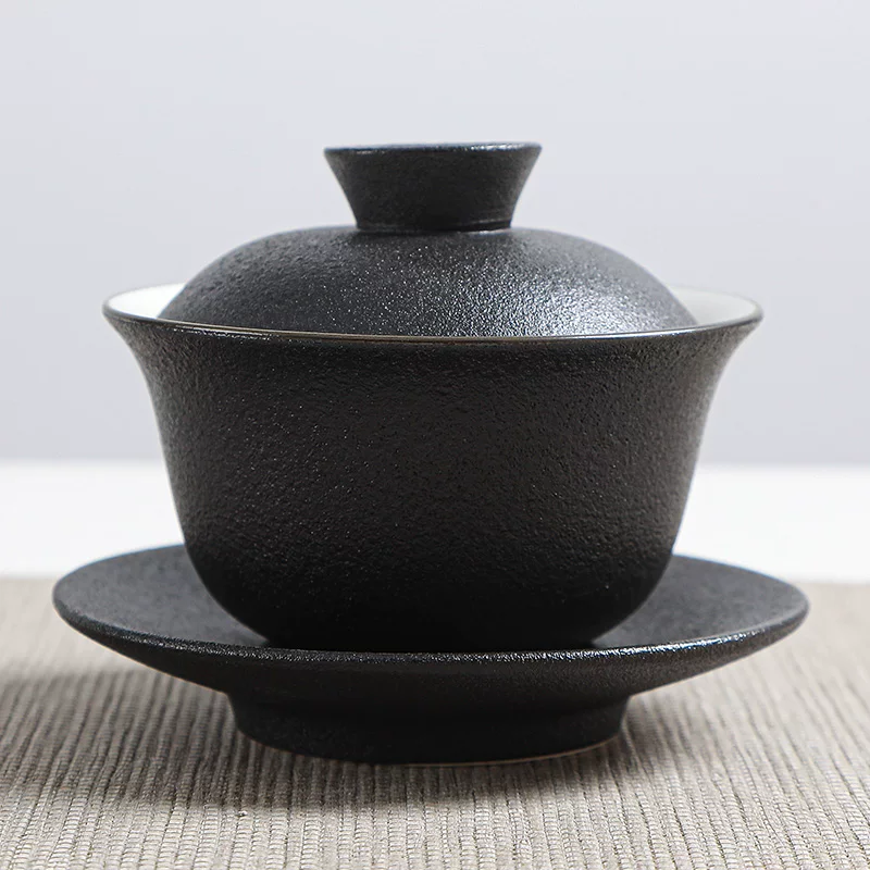 Tea set, ceramic teapot, tea cup, simple and elegant design