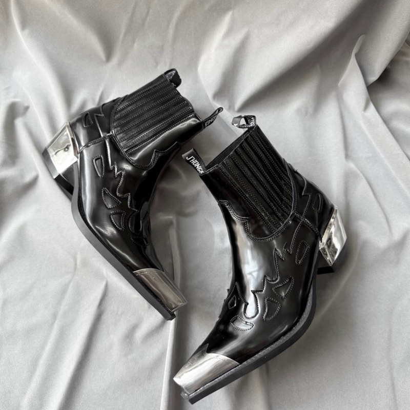 [the Best on the Market] Real Photos of Moyu's Exclusive 1:1 Pure Cowhide Chelsea Boots, Non-Newrock Iron Toe