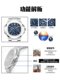 Official Brand Nautilus Men's Watch, Men's Business Fashion Waterproof Square Fully Automatic Mechanical Watch for Men