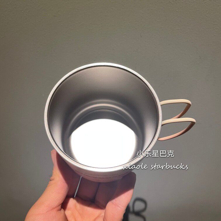 термос 星巴克樱花杯子2021粉白金樱花圆饼包马克玻璃杯吸管保温随行水杯