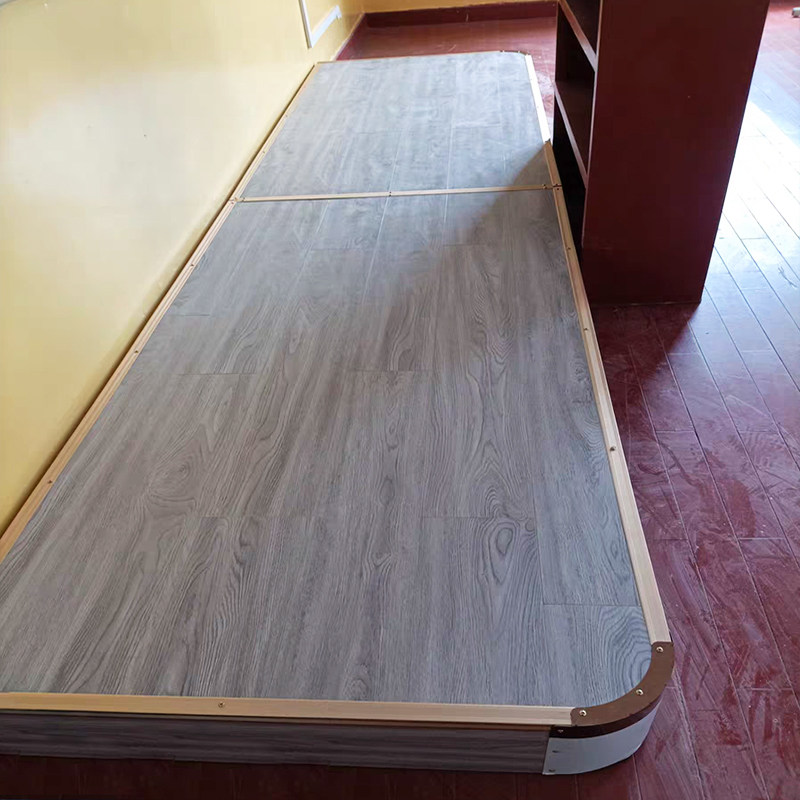 Elocution Classroom Lecture Floor Conference Room Platform Training Piano Solid Wood Floor Chair Stage Custom Arc