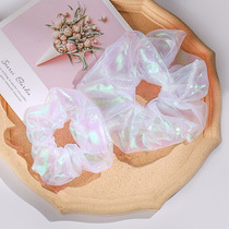 Spring fairy girl line Hairband ins hair rope retro simple temperament wind headdress female French head rope