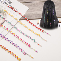 Childrens hair braid headgear curly hair rope little girl plate dirty braid hair rope braid hair rope braid hair braiding artifact