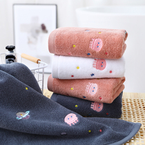 Towel cotton washing face household water absorption does not lose hair increase thickening of men and women washcoat cotton childrens face towel