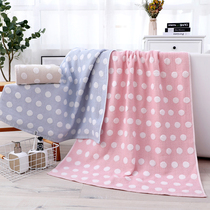 Bath towel cotton household adult male Lady Bath cotton absorbent quick-drying without hair loss super large size wrap towel