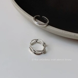 Tide, глянцевое кольцо, небольшой дизайнерский модный комплект, японские и корейские, простой и элегантный дизайн