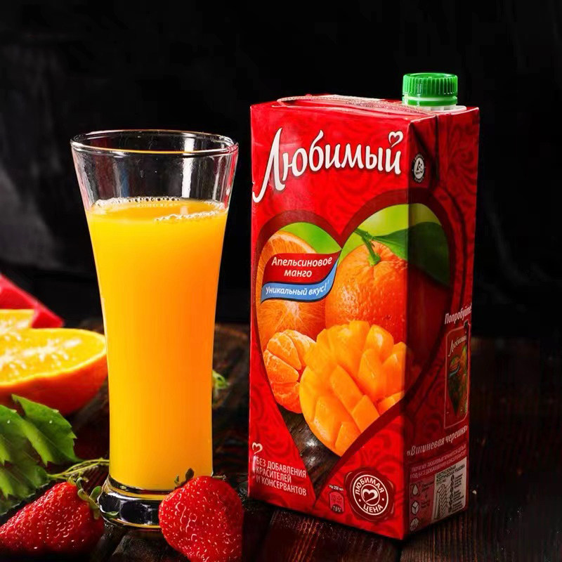 俄罗斯进口 喜爱 果缤纷复合果汁饮料  950mL 天猫优惠券折后￥9.9包邮（￥19.9-10）多味可选