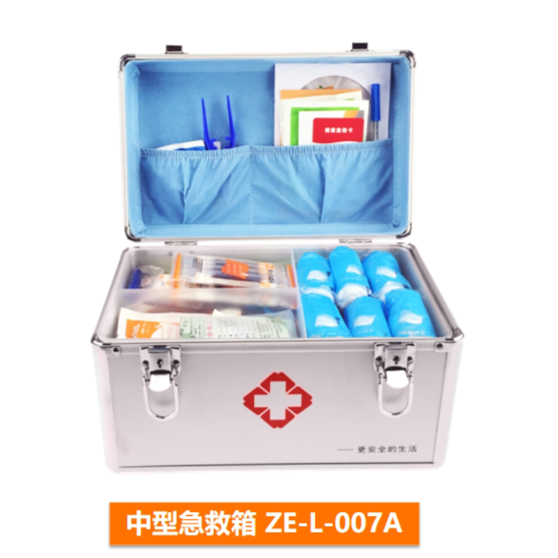 CROR科洛ZE-L-007A医药箱急救箱家用14寸应急套装家用企业办公室