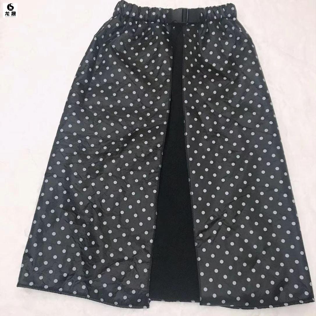 Riding Electric Car Wind Shield Apron Thickening Warm And Long Protective Leg Wind Shield By Women's Cold And Waterproof Kneecap Windproof Skirt Winter