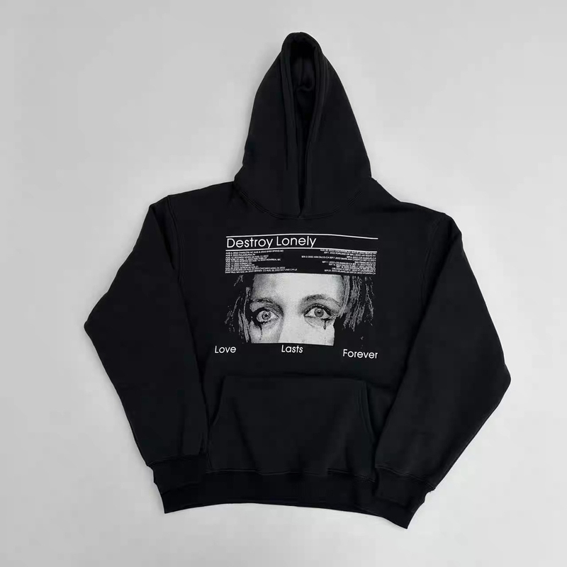 Kk11 Alyx Collaboration with Playboi Carti Destroy Lonely Album Merchandise Hoodie Sweatshirt Kk11 Alyx Collaboration with Playboi Carti Destroy Lonely Album Merchandise Hoodie Sweatshirt