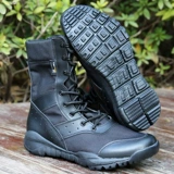 Мужские летние высокие дышащие сверхлегкие нескользящие износостойкие тактические сапоги
